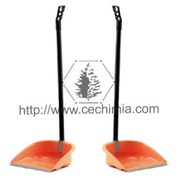 Recogedor plegable de plástico