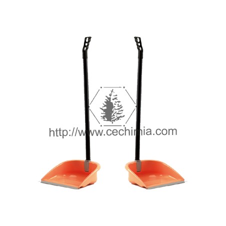 Recogedor plegable de plástico